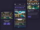 mobil hotel booking website booking darkmode design figma hotel mobile travel ui webdesign website